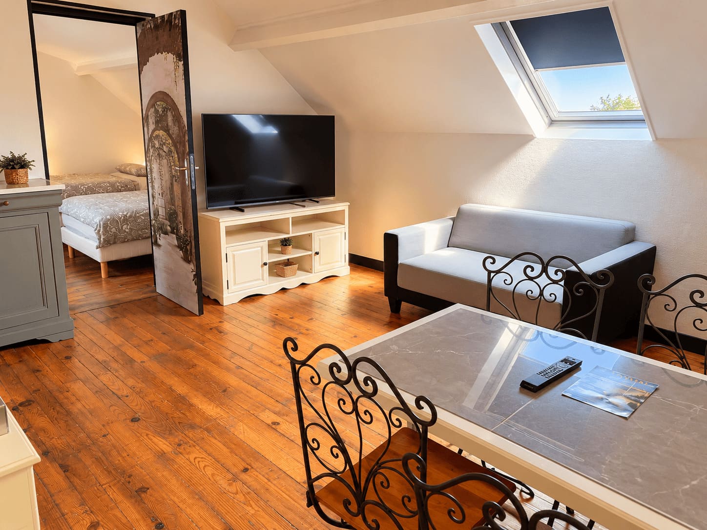 Chambre-studio Alpha B, vue d'ensemble